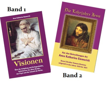 LEHRJAHRE JESUS und VISIONEN ANNA KATHARINA EMMERICH   SET